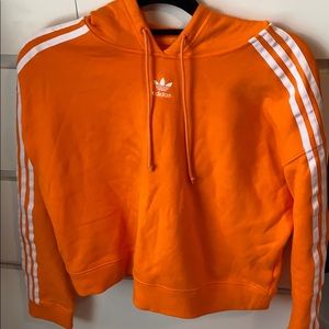 Adidas slightly cropped hoodie!
